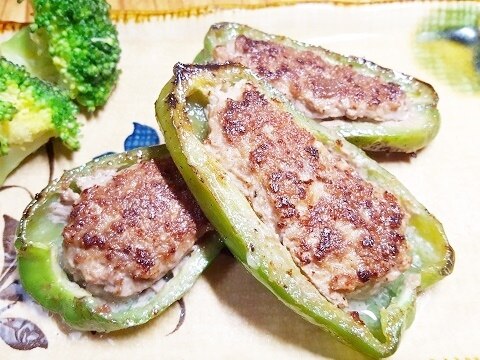 ピーマンの肉詰レシピ